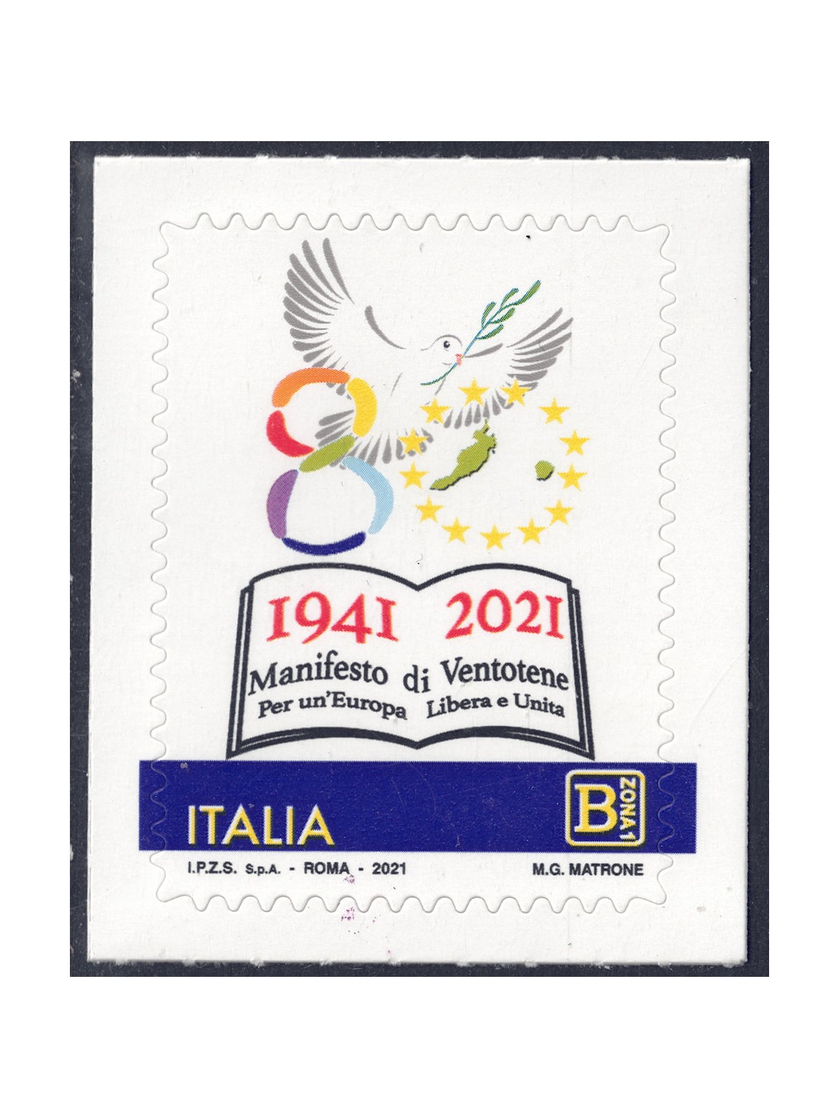 ITALY 2021 Ventotene Poster MNH**