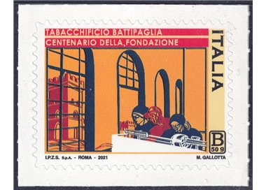 ITALIA 2021 Tabacchificio di Battipaglia MNH**