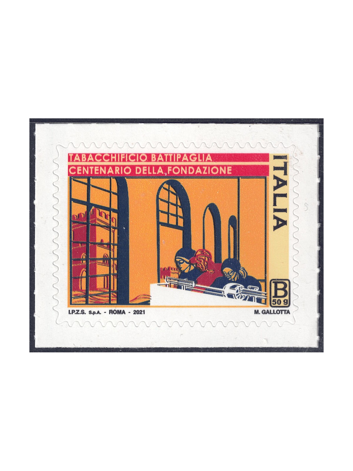 ITALY 2021 Battipaglia Tobacco Factory MNH**