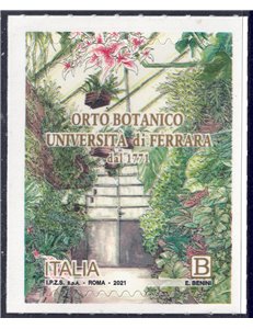 ITALIA 2021 Orto Botanico dell'Università di Ferrara MNH**