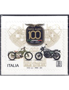 ITALIA 2021 Moto Guzzi MNH**