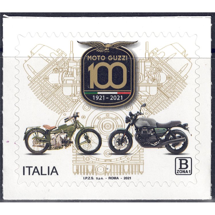 ITALIA 2021 Moto Guzzi MNH**