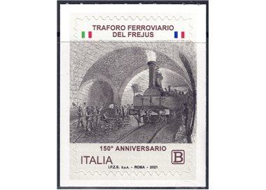ITALY 2021 Frejus Railway Tunnel MNH**