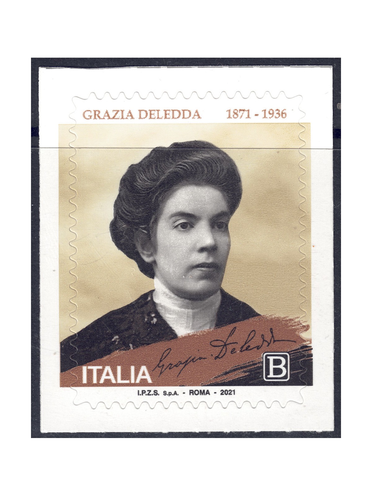 ITALIA 2021 Grazia Deledda MNH**