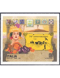 ITALIA 2021 Coldiretti Sicilia MNH**