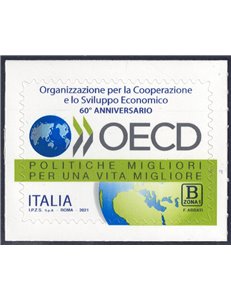 ITALY 2021 OECD MNH**