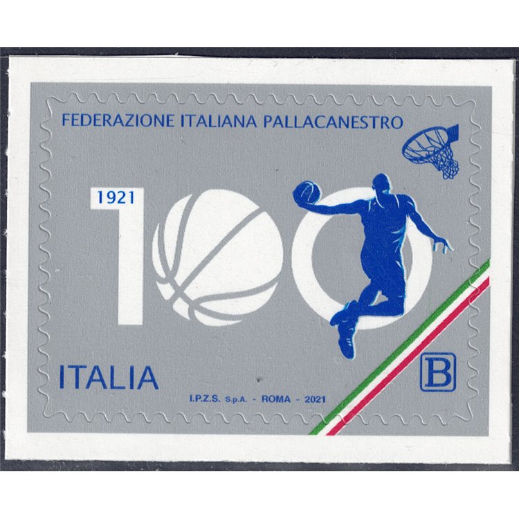 ITALY 2021 Italian Basketball Federation MNH**