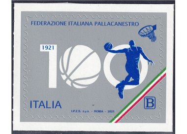 ITALY 2021 Italian Basketball Federation MNH**