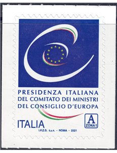 ITALY 2021 Ministers of the Council of Europe MNH**