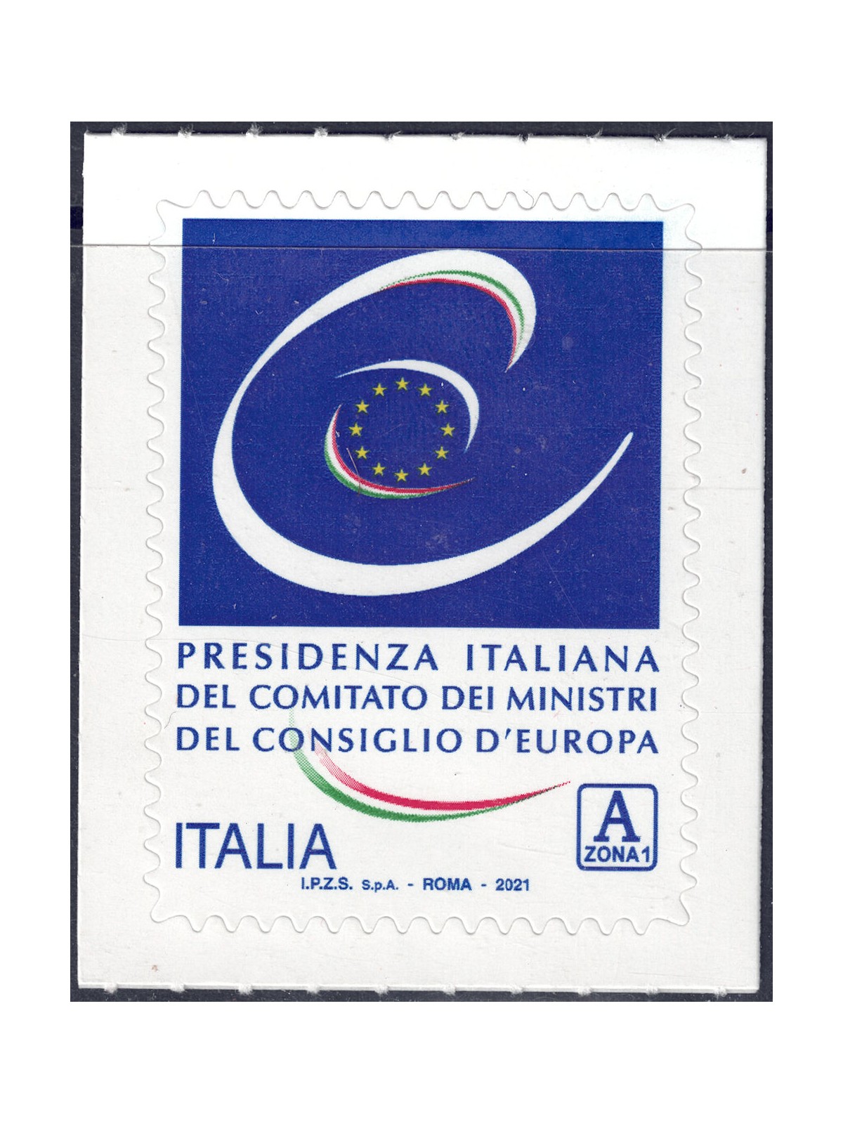 ITALIA 2021 Ministri del Consiglio d'Europa MNH**