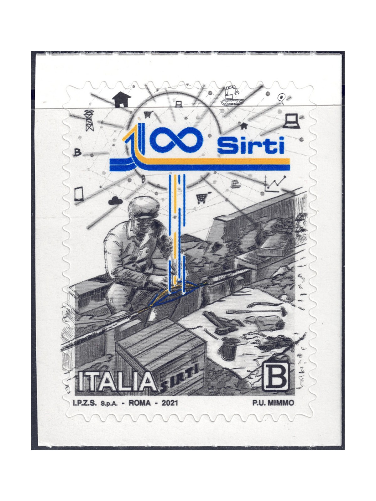 ITALIA 2021 Sirti SpA MNH**