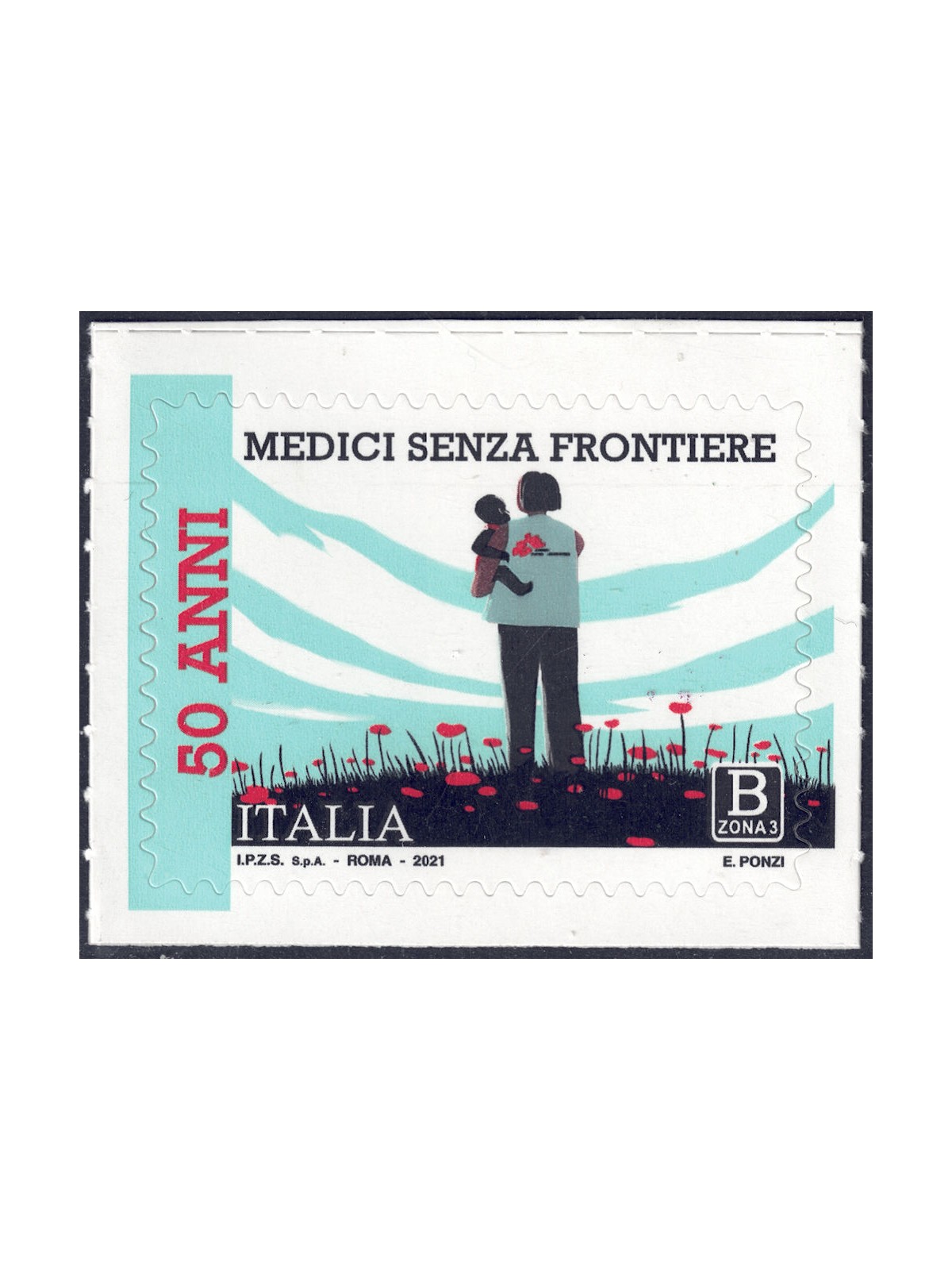 ITALIA 2021 Medici senza Frontiere MNH**