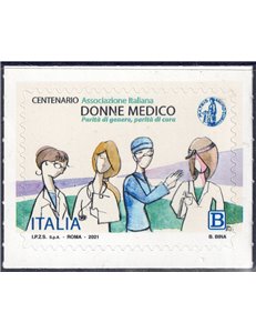 ITALIA 2021 Fondazione Italiana Donne Medico MNH**