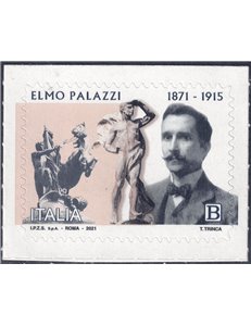 ITALIA 2021 Elmo Palazzi MNH**