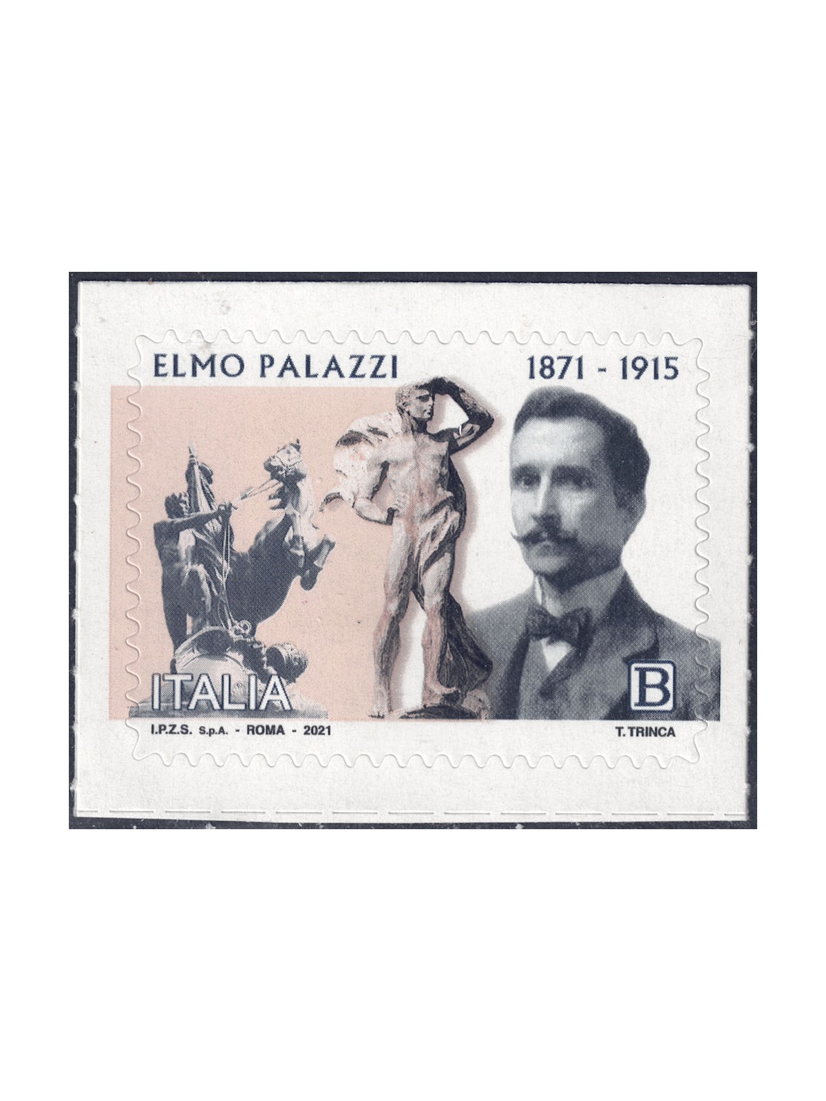 ITALIA 2021 Elmo Palazzi MNH**
