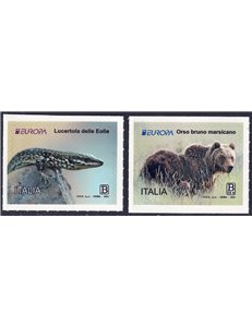 ITALY 2021 Europe 2v MNH**