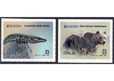 ITALY 2021 Europe 2v MNH**