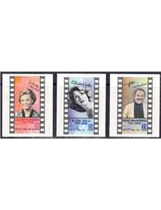 ITALIA 2021 Spettacolo (Masina, Valli e Manfredi) 3v MNH**
