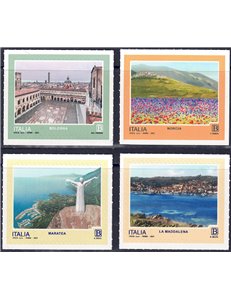 ITALY 2021 Tourism 4v MNH**