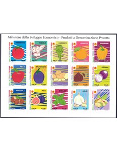 ITALY 2021 Products with protected designation s/s MNH**