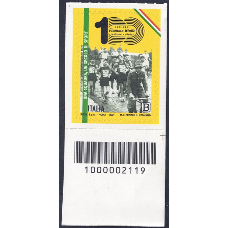 ITALY 2021 Fiamme Gialle Athletics CB 2119 aid