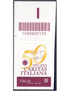 ITALIA 2021 Caritas italiana CB 2133 ass