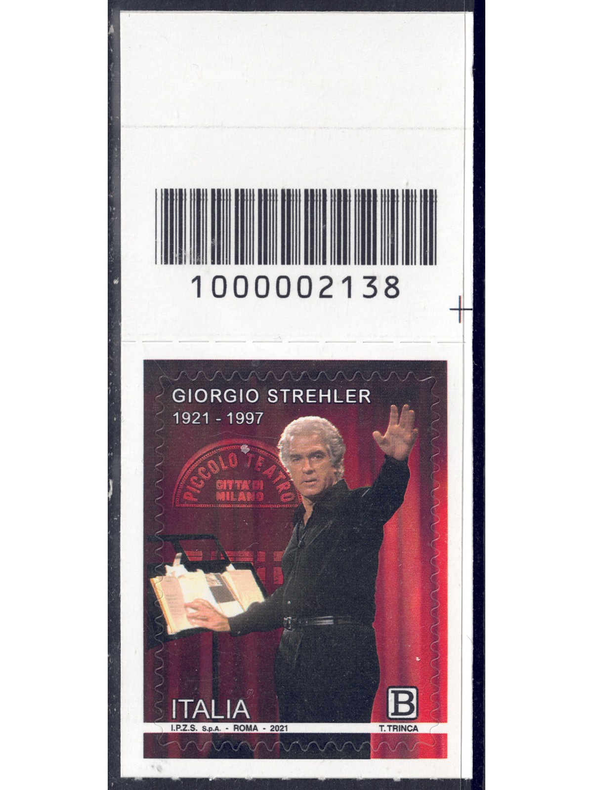 ITALY 2021 Giorgio Strehler CB 2138 asd