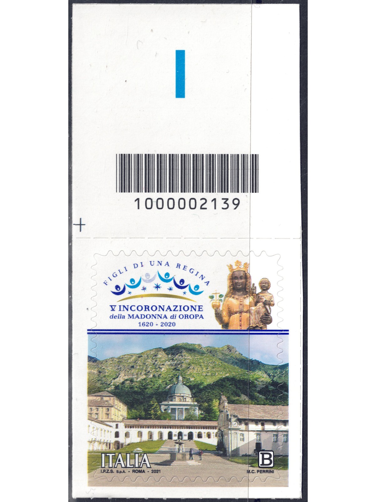ITALIA 2021 Madonna di Oropa CB 2139 ass