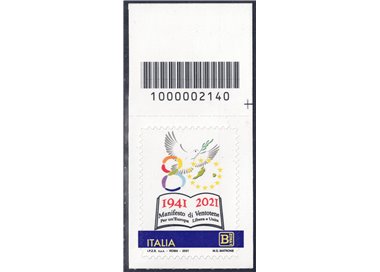 ITALIA 2021 Manifesto di Ventotene CB 2140 asd