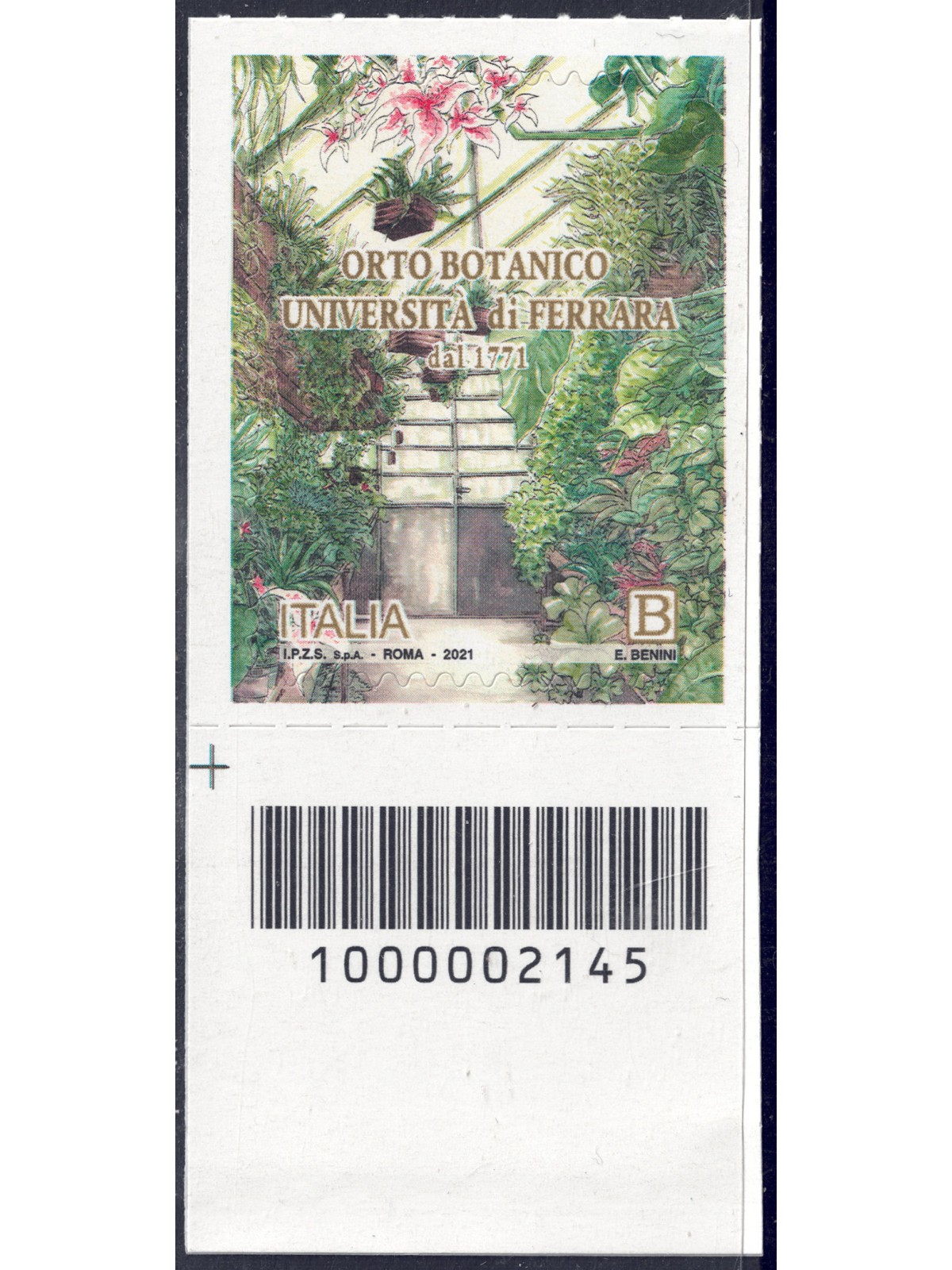ITALY 2021 Botanical Garden of the University of Ferrara CB 2145 ais