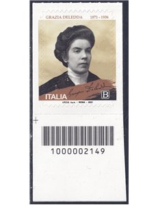 ITALIA 2021 Grazia Deledda CB 2149 ais