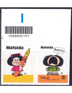ITALIA 2021 Eccellenze dello spettacolo (Mafalda) CB 2151 ass