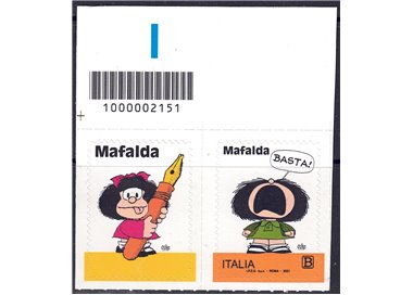 ITALIA 2021 Eccellenze dello spettacolo (Mafalda) CB 2151 ass