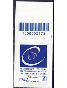 ITALIA 2021 Ministri del Consiglio d'Europa CB 2173 asd