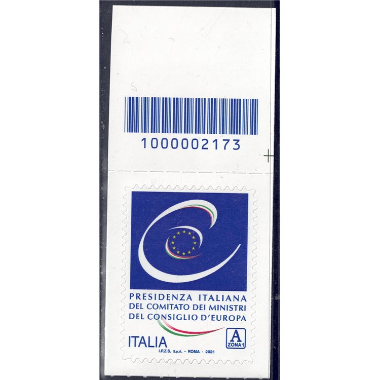 ITALIA 2021 Ministri del Consiglio d'Europa CB 2173 asd