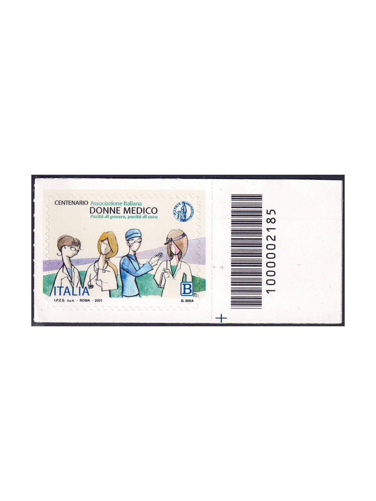 ITALY 2021 Italian Women Doctor Foundation CB 2185 aid