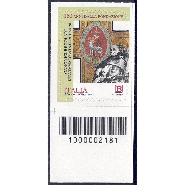 ITALIA 2021 Immacolata Concezione CB 2181 ais