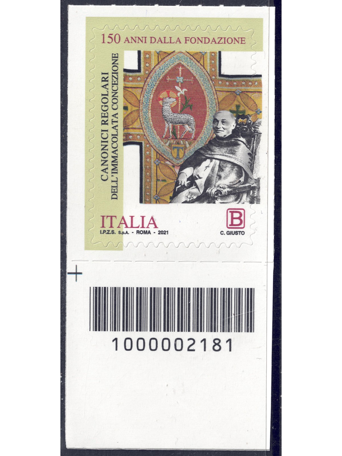 ITALIA 2021 Immacolata Concezione CB 2181 ais