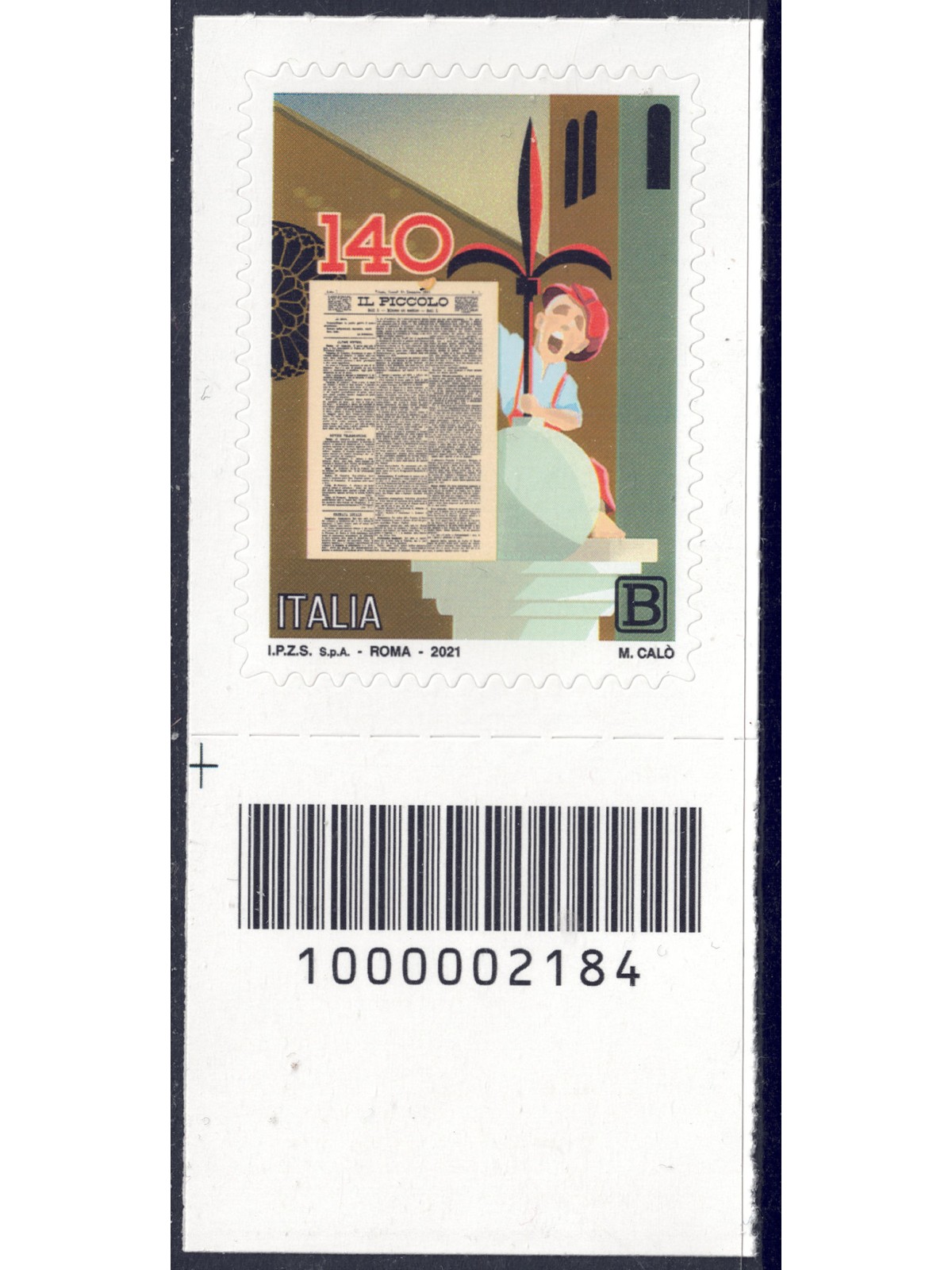 ITALY 2021 Daily Il Piccolo CB 2184 ais