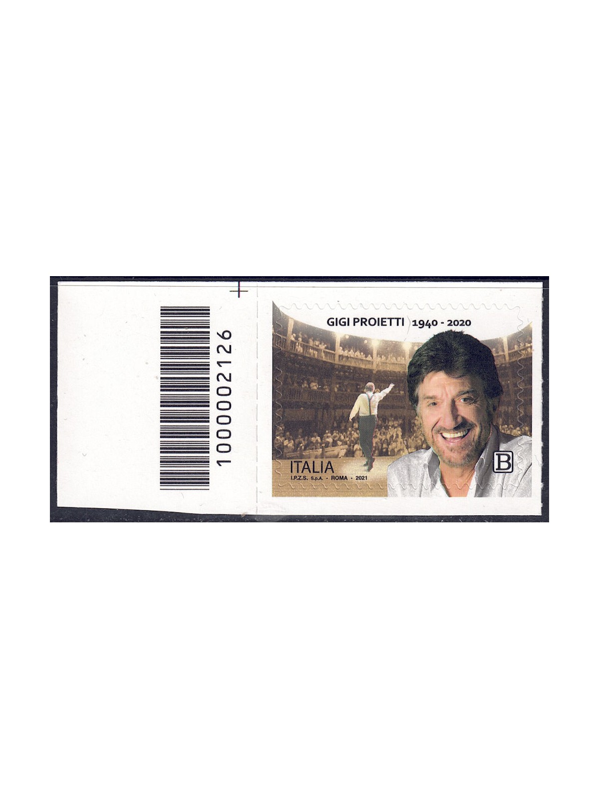 ITALY 2021 Gigi Proietti CB 2126 ass