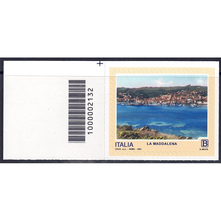 ITALY 2021 Tourism (La Maddalena) CB 2132 ass