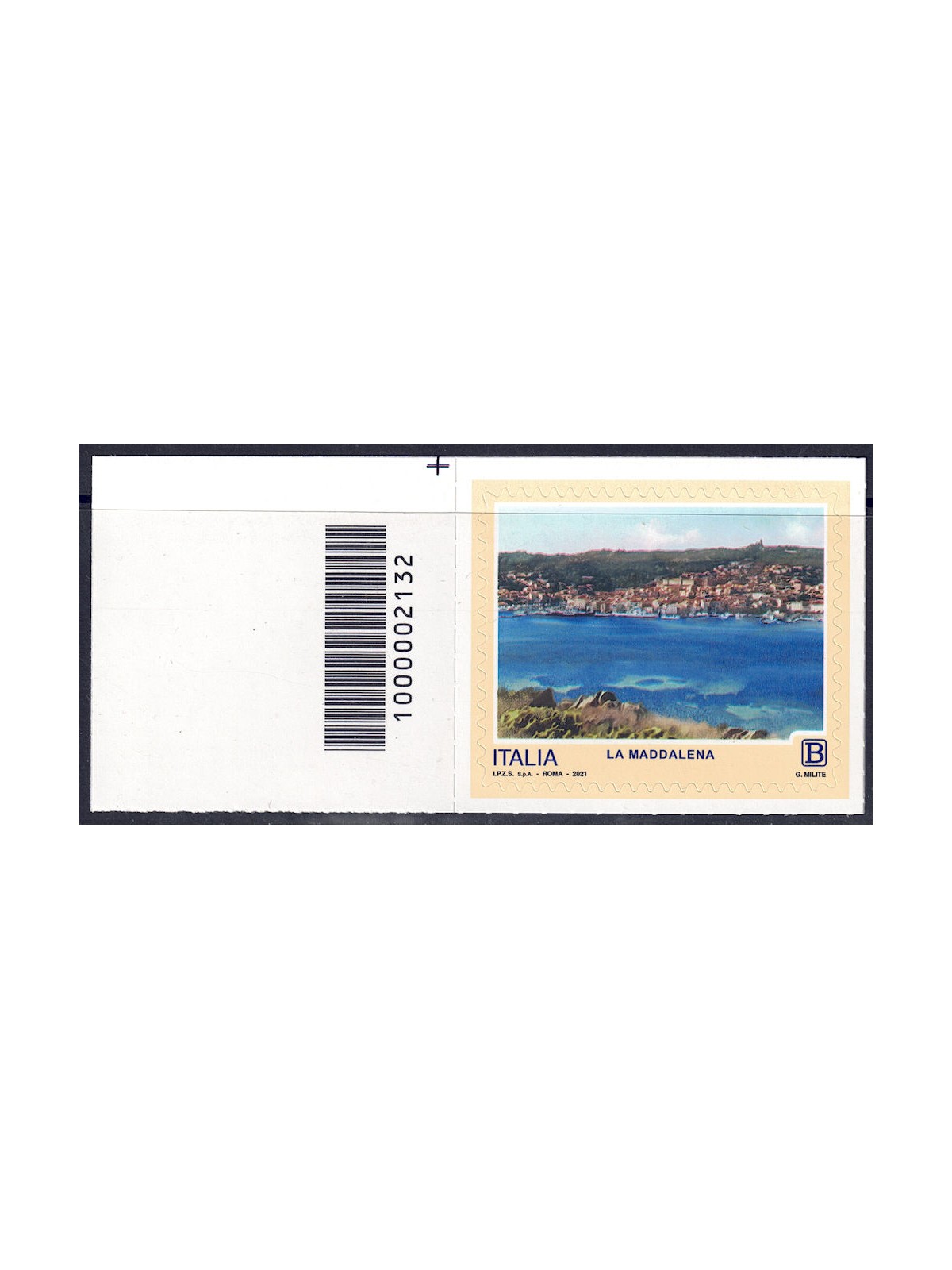 ITALIA 2021 Turismo (La Maddalena) CB 2132 ass