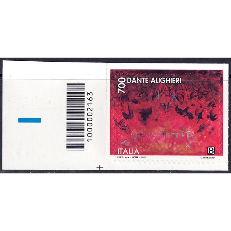 ITALY 2021 Dante Alighieri (The Inferno) CB 2163 ais