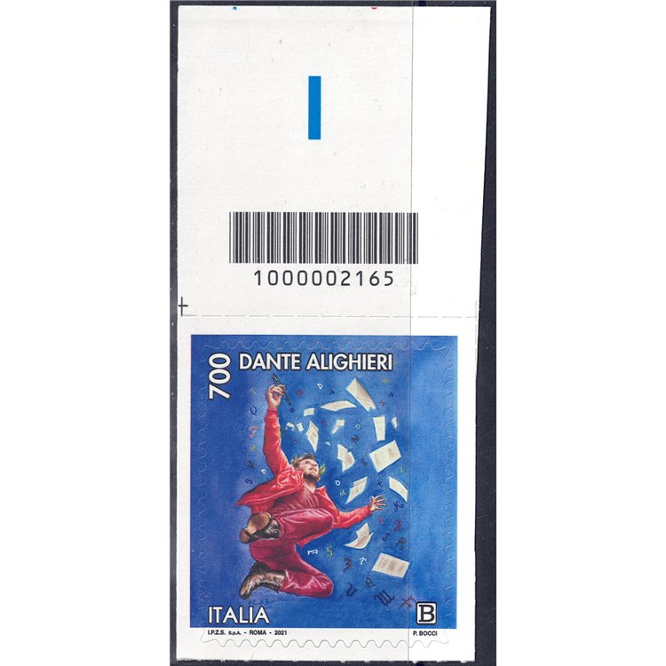 ITALY 2021 Dante Alighieri (The Passing of the Baton) CB 2165 ass