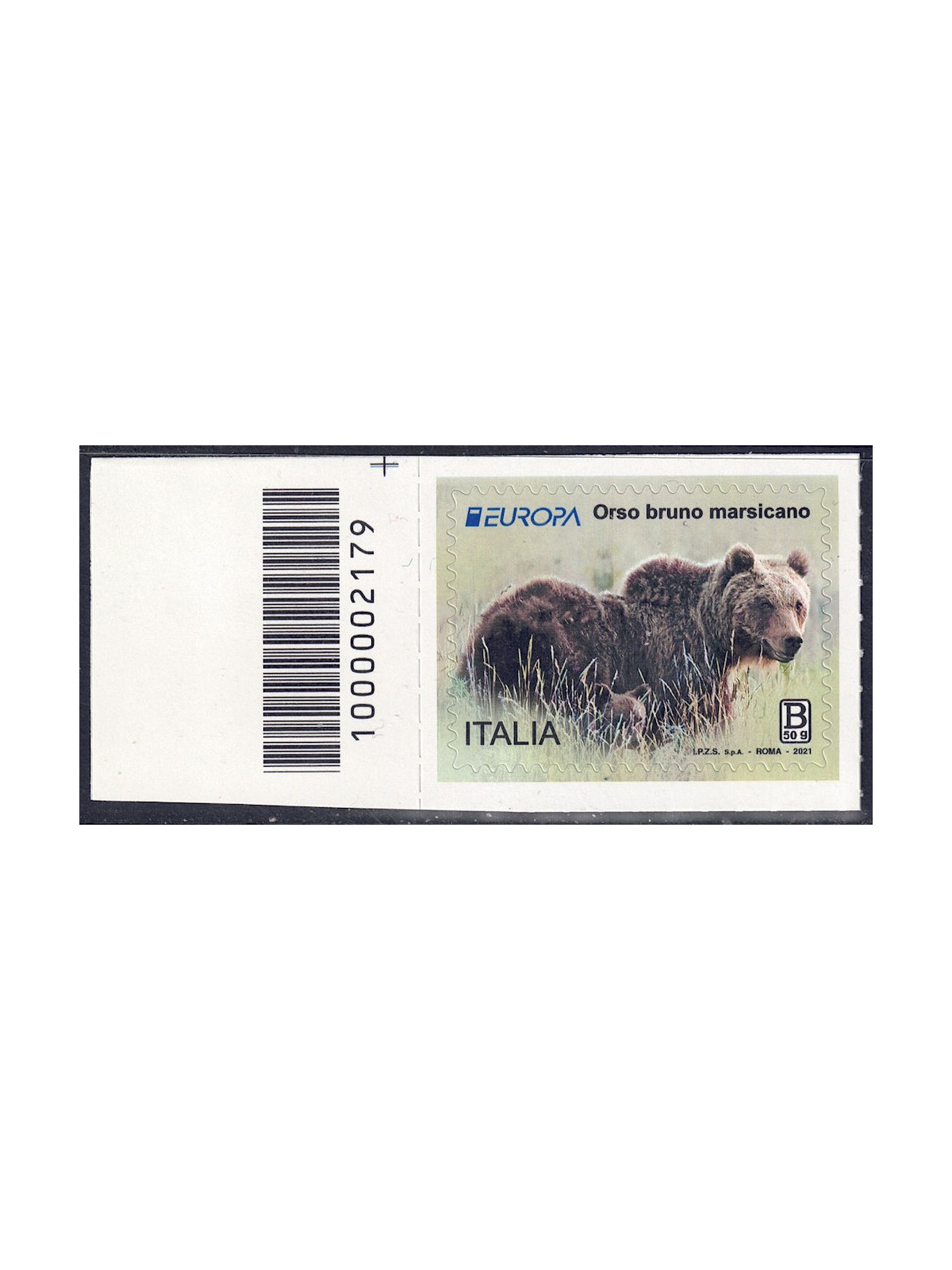 ITALY 2021 Europe (Brown Bear) CB 2179 ass
