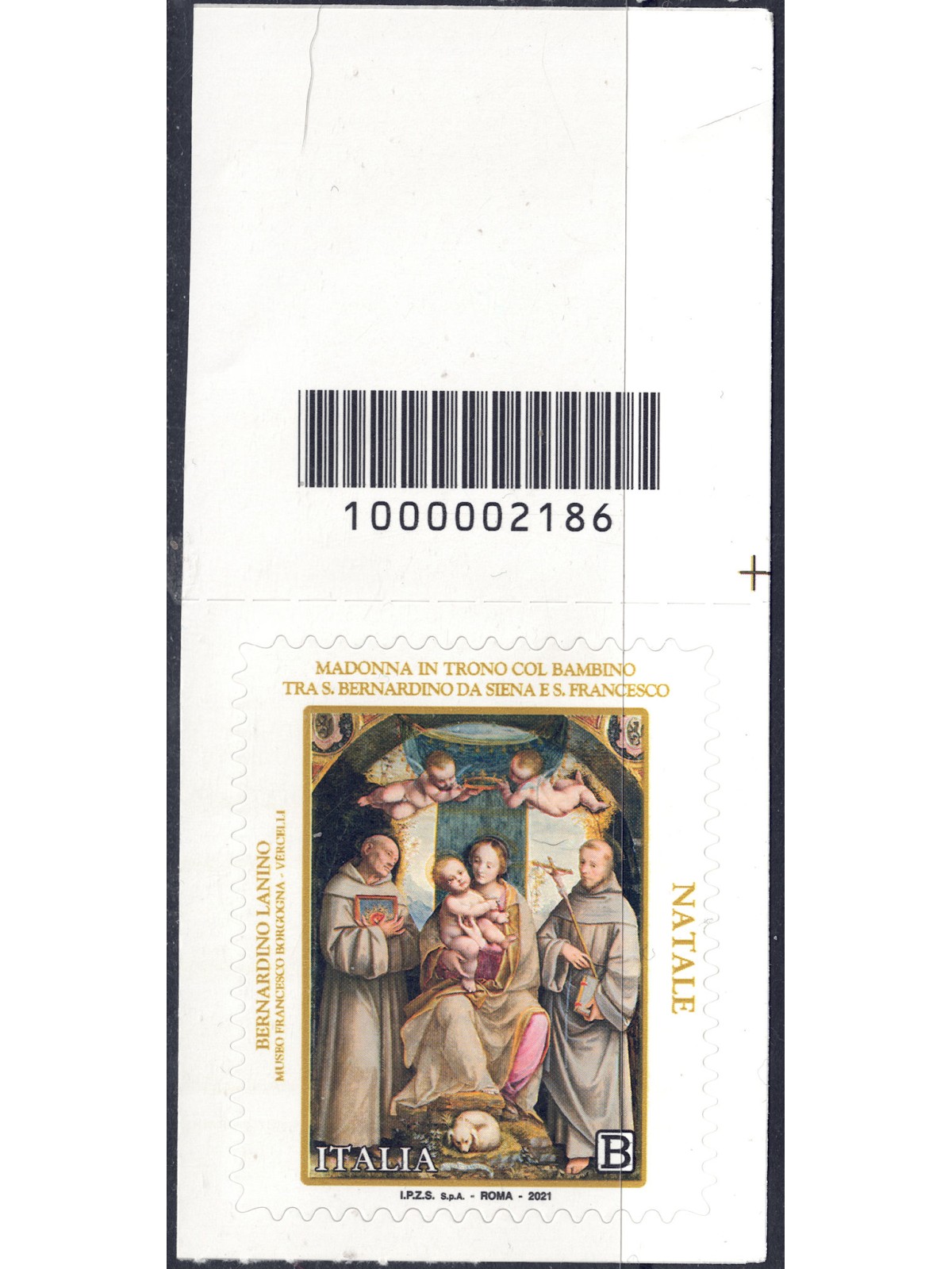 ITALY 2021 Religious Christmas CB 2186 asd