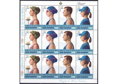 SAN MARINO 2012 Olimpiadi di Londra MF MNH**