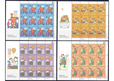 SAN MARINO 2018 Greetings for all seasons 4 m/s MNH**