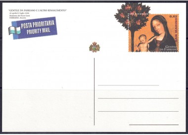 SAN MARINO 2006 Gentile da Fabriano, Cartolina Postale nuova