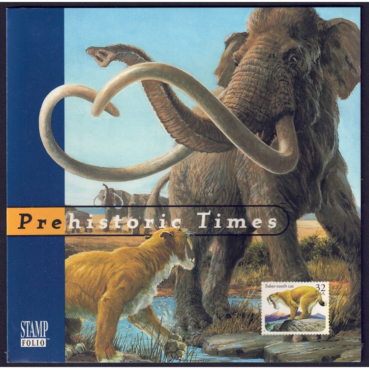 USA 1996 StampFolio (Prehistoric Times)